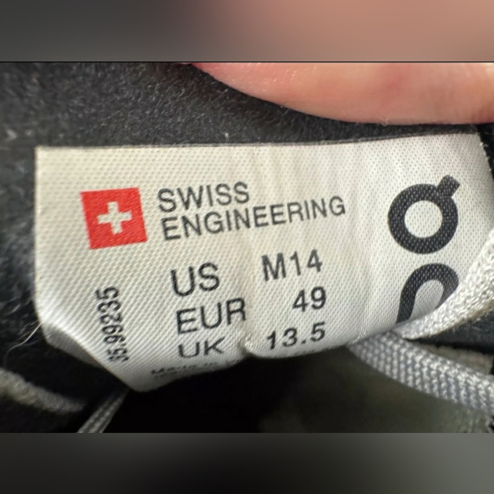 On Cloudflow 3 Swiss Engineering Men Size 14 35.9… - image 6